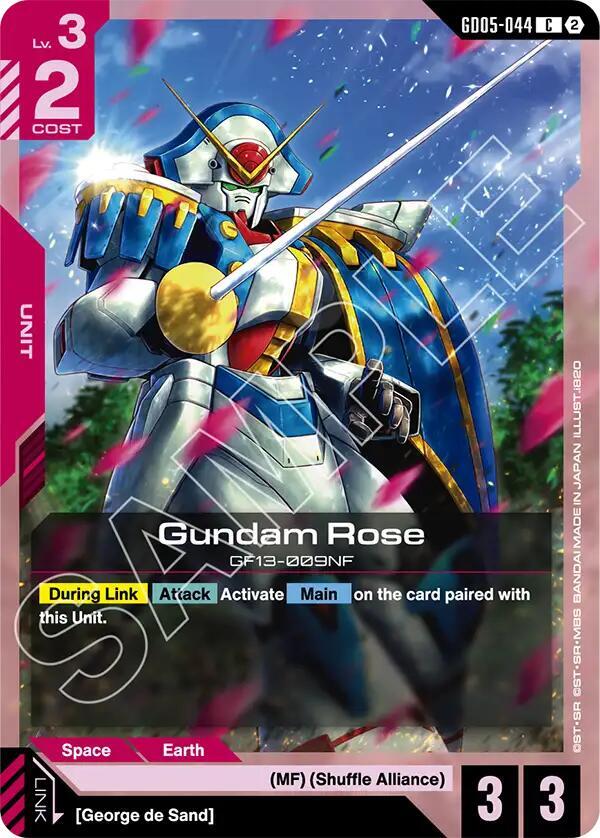 Gundam Rose - Freedom Ascension C GD05-044