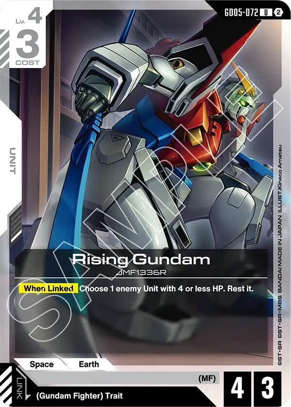 Rising Gundam - Freedom Ascension UC GD05-072