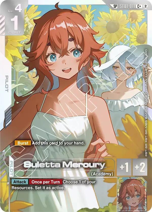 Suletta Mercury - Freedom Ascension C+ SP ST01-011