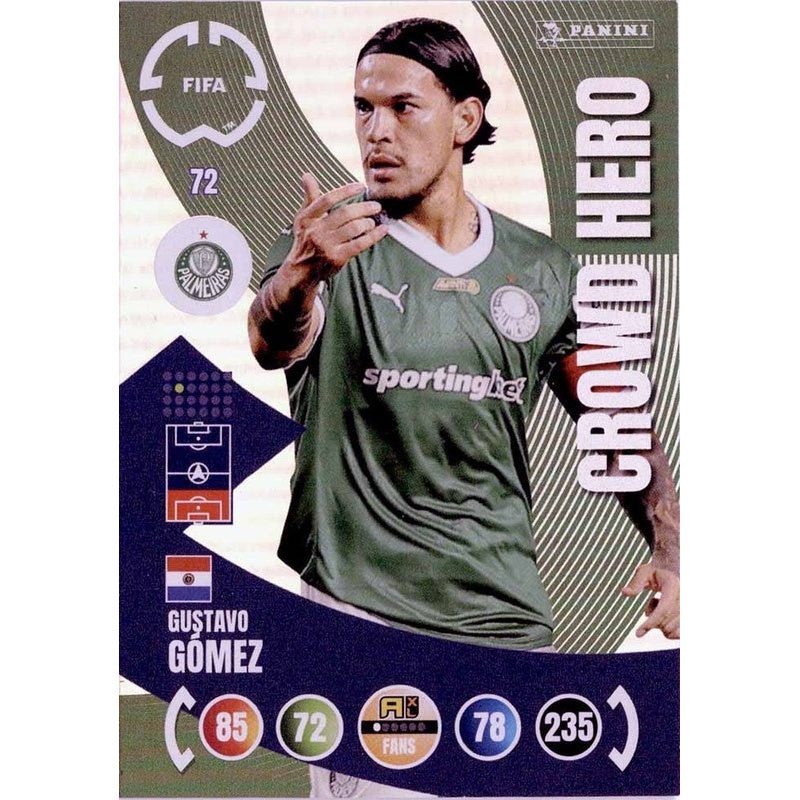 Gustavo Gómez SE Palmeiras Panini FIFA Club World Cup 2025 Adrenalyn XL Crowd Hero 72