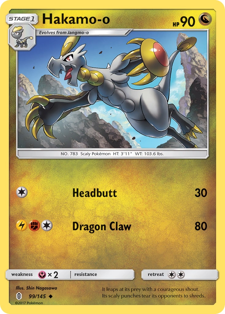 Hakamo-o – Guardians Rising 99 – Pokémon TCG single card | Lichcards