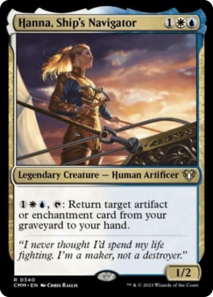 Hanna, Ship's Navigator (CMM)