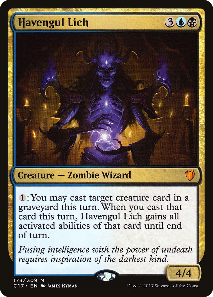 Havengul Lich – Commander 2017 173 – Magic: The Gathering single card | Lichcards Image principale du produit