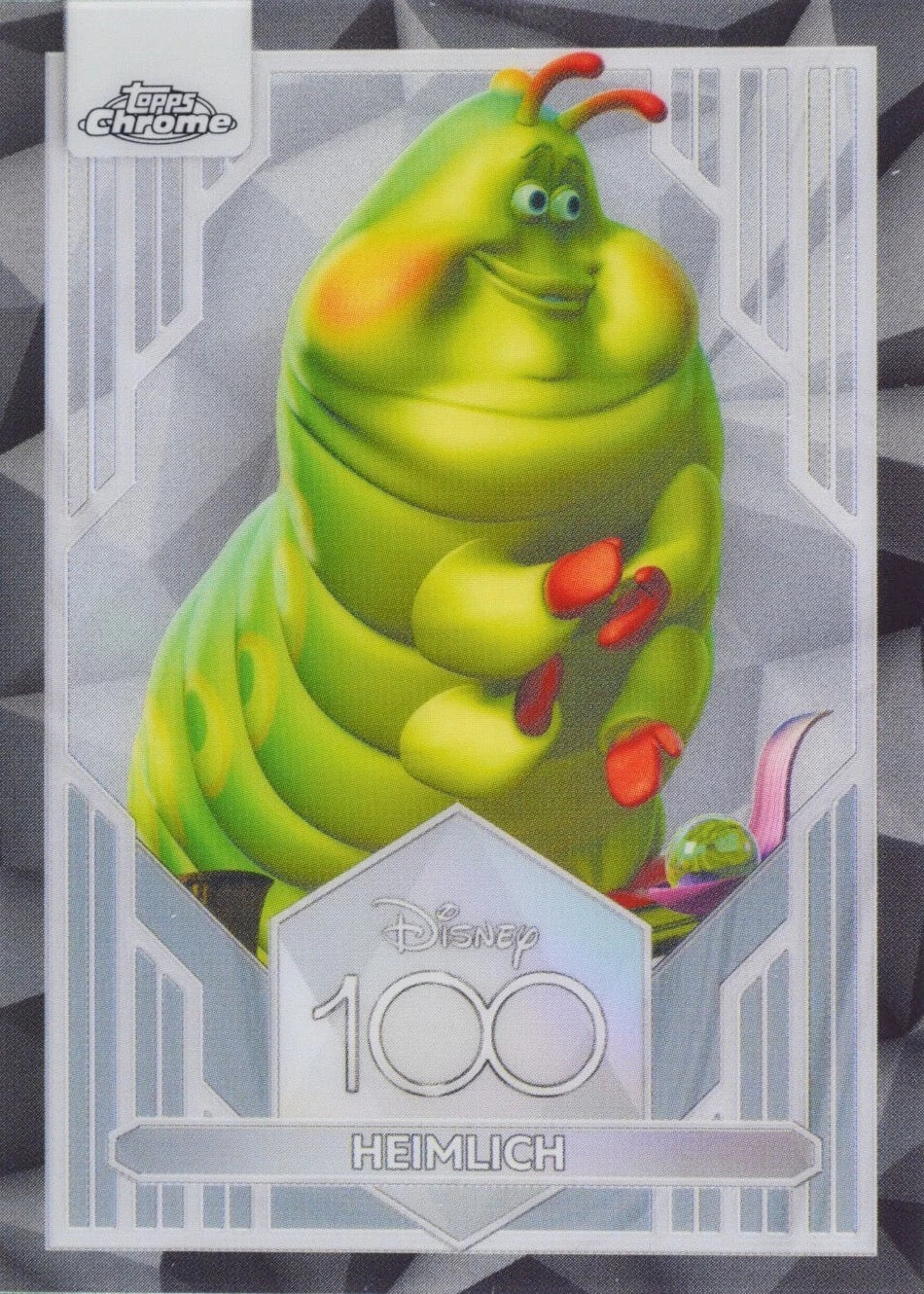 Heimlich 2023 Topps Chrome Disney 100 base kaart 73 Near Mint Immagine principale del prodotto