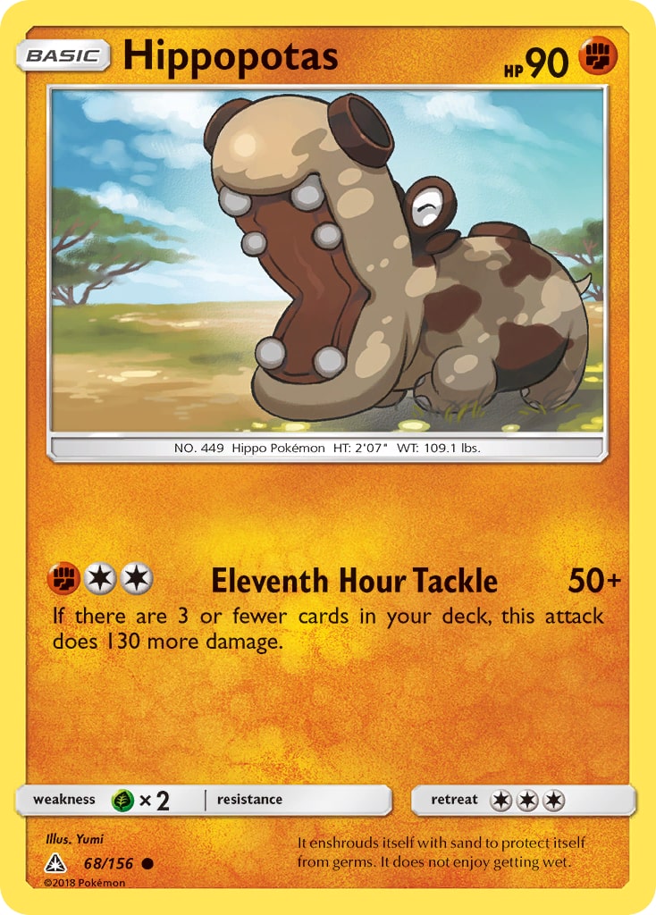 Hippopotas – Ultra Prism 68 – Pokémon TCG single card | Lichcards Immagine principale del prodotto