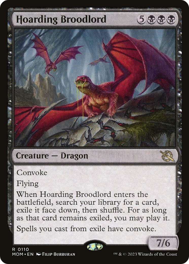 Hoarding Broodlord – March of the Machine 110 – Magic: The Gathering single card | Lichcards Main image