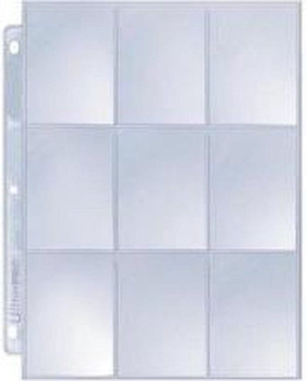 Hologram Pages Silver 9Pocket (25 stuks) 0074427814427