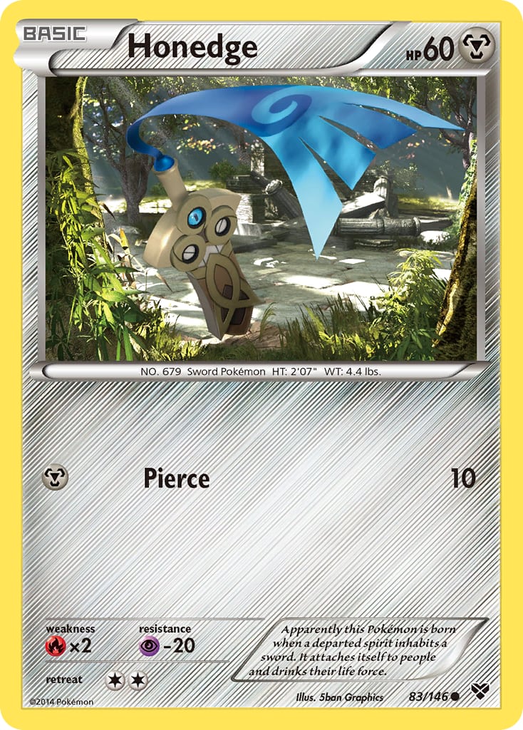 Honedge – XY 83 – Pokémon TCG single card | Lichcards Hoofdafbeelding