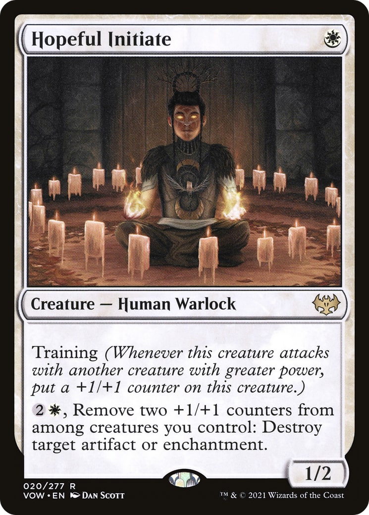 Hopeful Initiate – Innistrad: Crimson Vow 20 – Magic: The Gathering single card | Lichcards Hauptbild