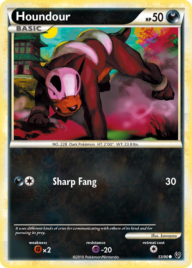 Houndour – Undaunted 53 – Pokémon TCG single card | Lichcards