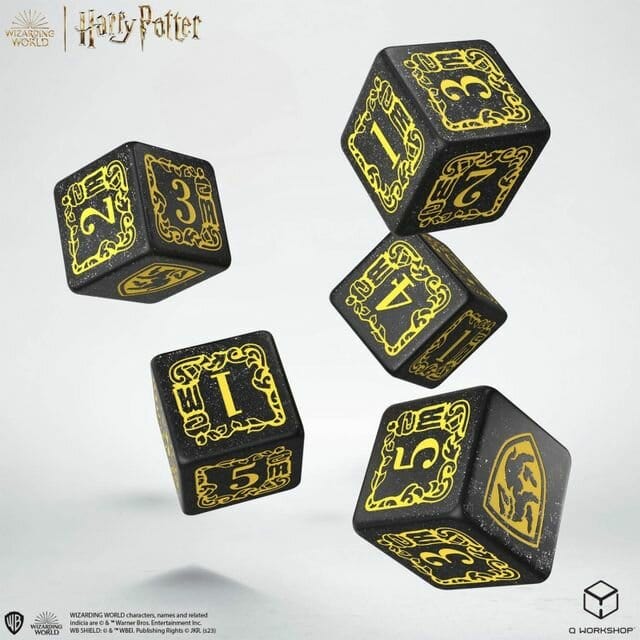 Hufflepuff Dice & Pouch 5907699496877