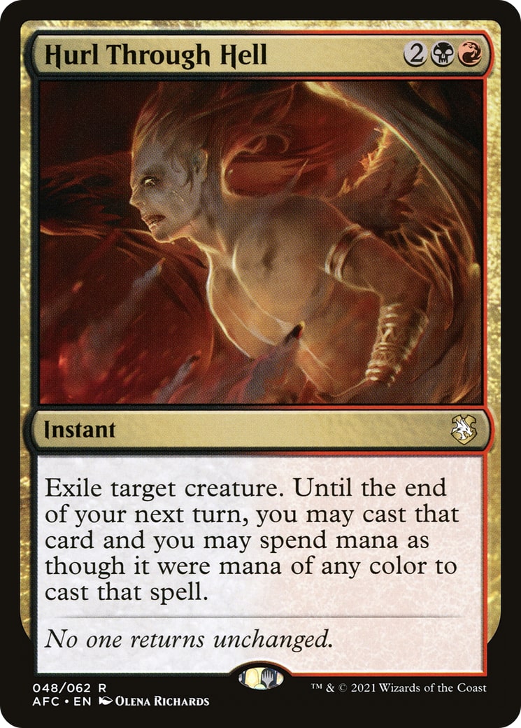Hurl Through Hell – Commander: Adventures in the Forgotten Realms 48 – Magic: The Gathering single card | Lichcards Immagine principale del prodotto