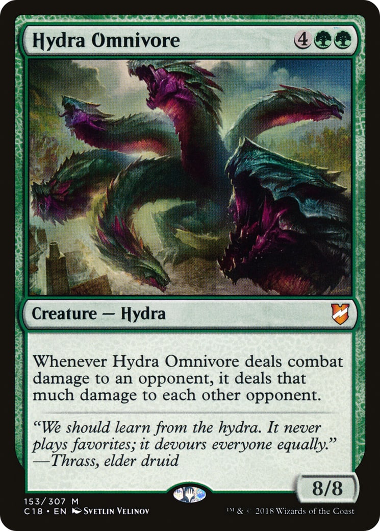 Hydra Omnivore – Commander 2018 153 – Magic: The Gathering single card | Lichcards Main image