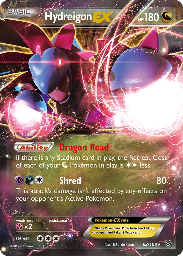 Hydreigon EX – Roaring Skies 62 – Pokémon TCG single card | Lichcards Hauptbild
