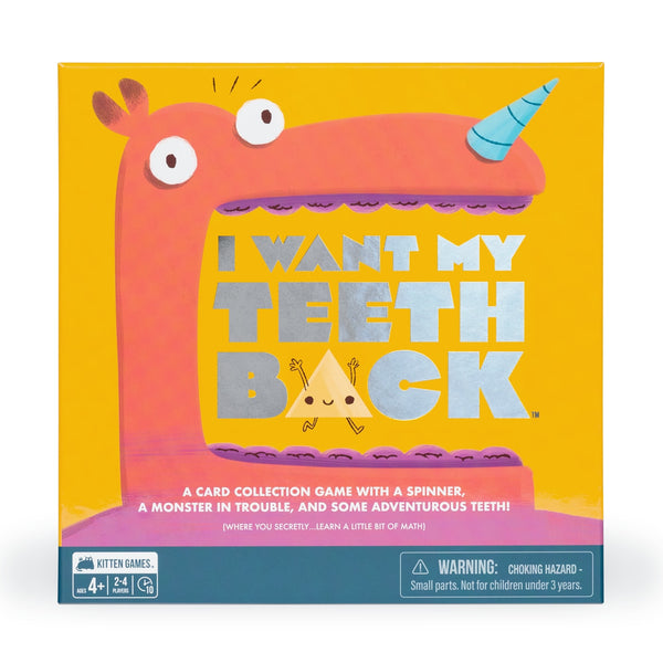 I Want My Teeth Back English box front | Lichcards