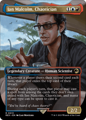 Ian Malcolm, Chaotician - Borderless (REX)