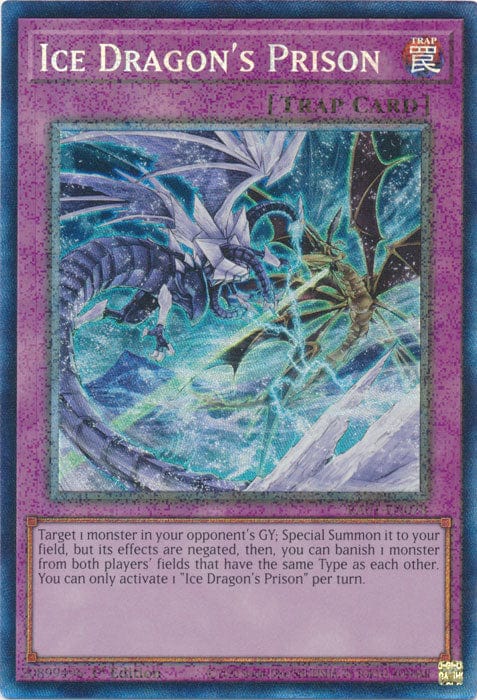 Ice Dragon's Prison (PCR) - RA01-EN078 - Prismatic Collector's Rare - 1st Edition