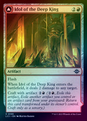 Idol of the Deep King // Sovereign's Macuahuitl (Foil) (LCI)