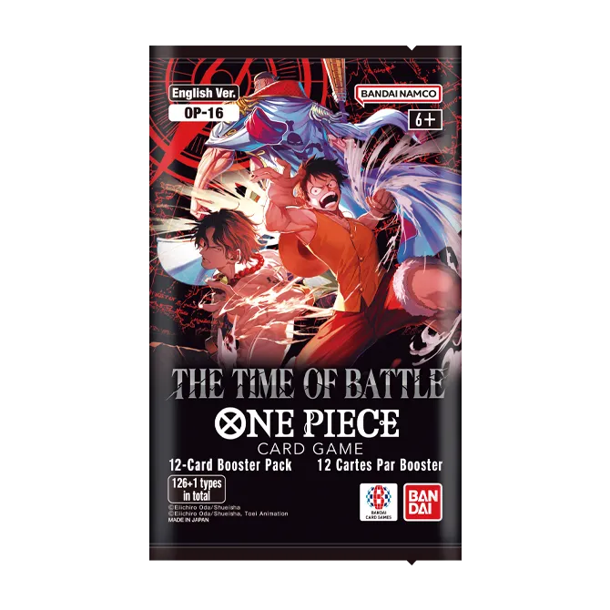One Piece Card Game The Time of Battle OP-16 boosterpack Hoofdafbeelding