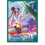 Pokémon Sleeves - Rosa & Serperior (64 stuks, Japans) – het volledige ontwerp van de sleeve (officiële afbeelding Pokémon Center Japan)