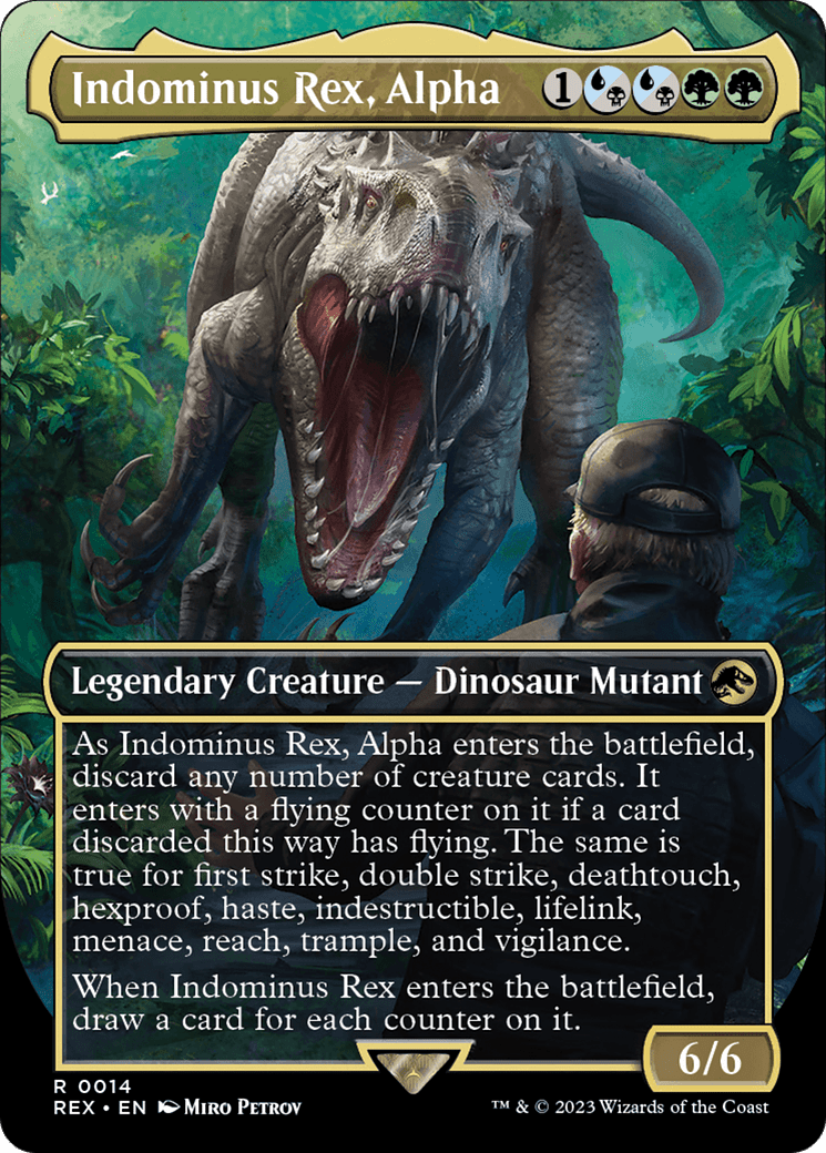 Indominus Rex, Alpha - Borderless (REX)