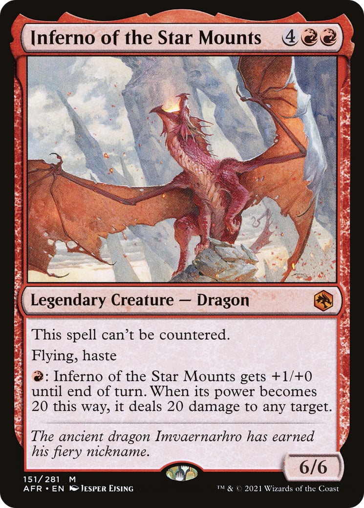 Inferno of the Star Mounts – Adventures in the Forgotten Realms 151 – Magic: The Gathering single card | Lichcards Hauptbild
