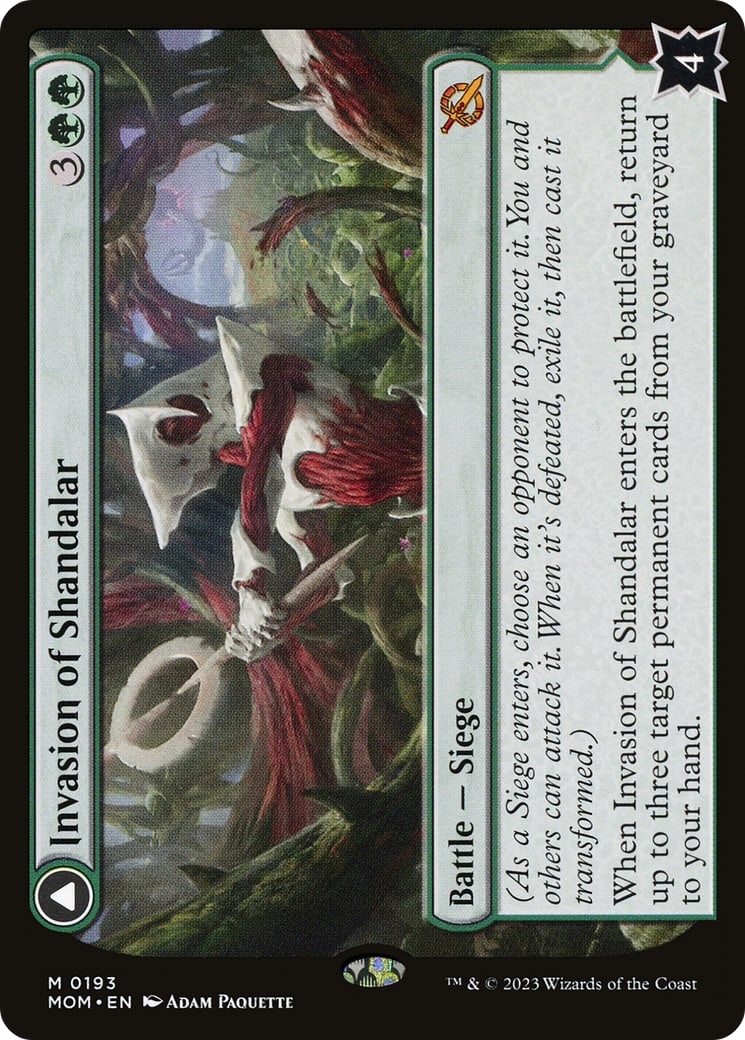 Invasion of Shandalar // Leyline Surge – March of the Machine 193 – Magic: The Gathering single card | Lichcards Main image
