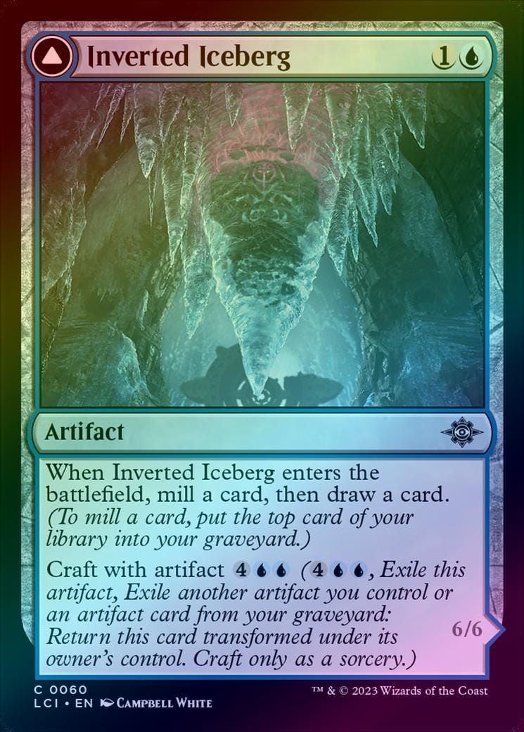 Inverted Iceberg // Iceberg Titan (Foil) (LCI)