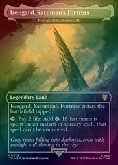 Isengard, Saruman's Fortress // Boseiju, Who Shelters All (Foil) (LTC)