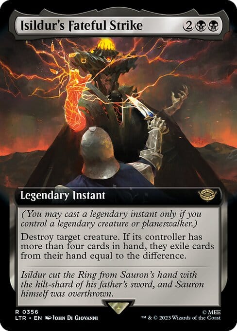 Isildur's Fateful Strike - Extended Art (LTR)