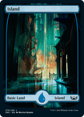 Island (274) - Full Art Metropolis (SNC)