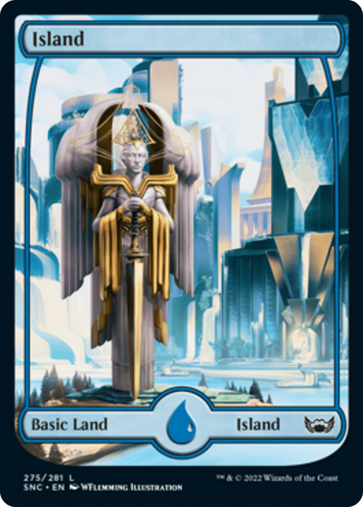 Island (275) - Full Art Metropolis (SNC)