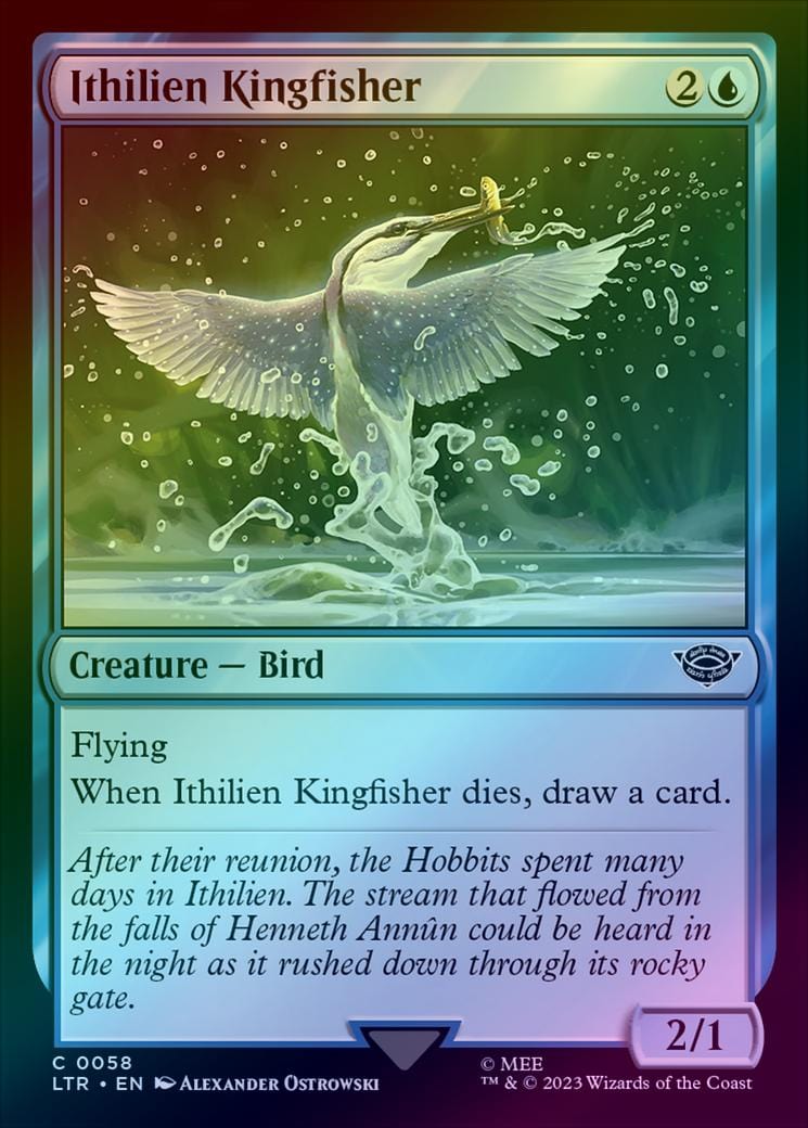 Ithilien Kingfisher (Foil) (LTR)