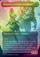 Itzquinth, Firstborn of Gishath - Borderless (Foil) (LCI)