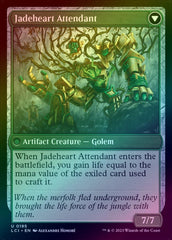 Jade Seedstones // Jadeheart Attendant (Foil) (LCI)