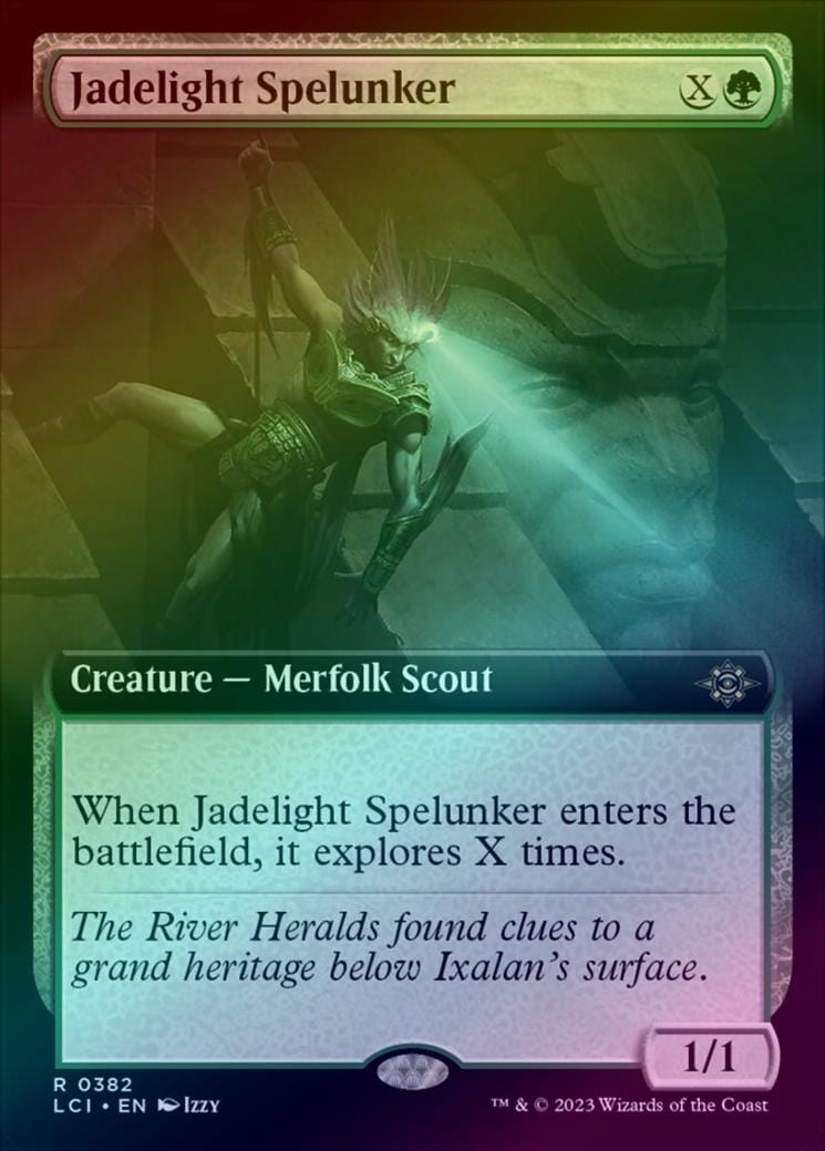 Jadelight Spelunker - Extended Art (Foil) (LCI)