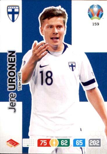 Jere Uronen - UEFA EURO 2020 Adrenalyn XL Team Mate #159 - Near Mint