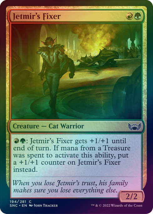 Jetmir's Fixer (Foil) (SNC)