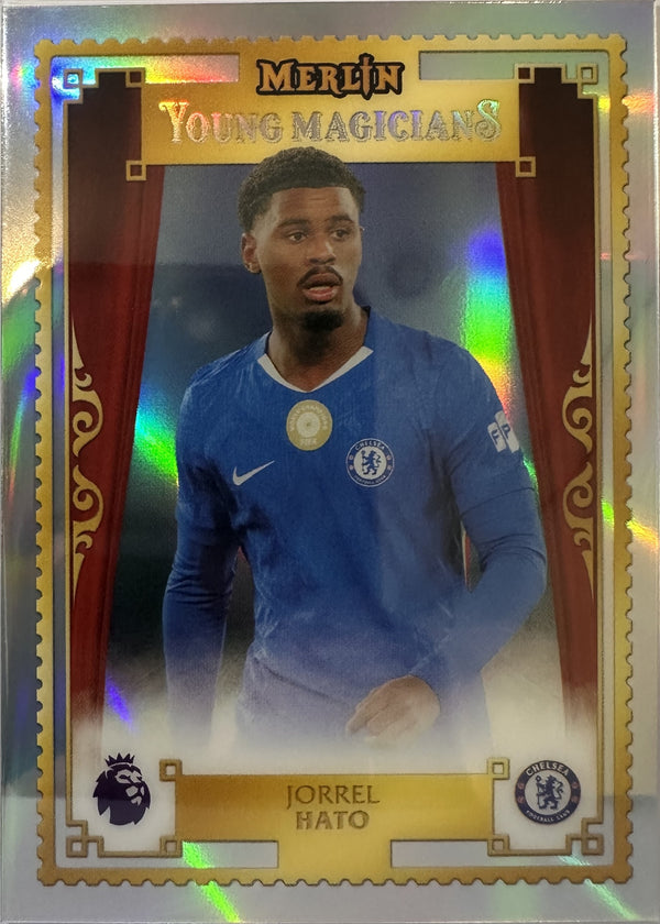 Jorrel Hato - 2025-26 Topps Merlin Premier League (Merlin's Young Magicians) [YM-9] - voorkant