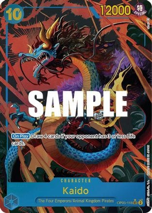 Kaido (118) (Alternate Art) - OP05-118 - Secret Rare