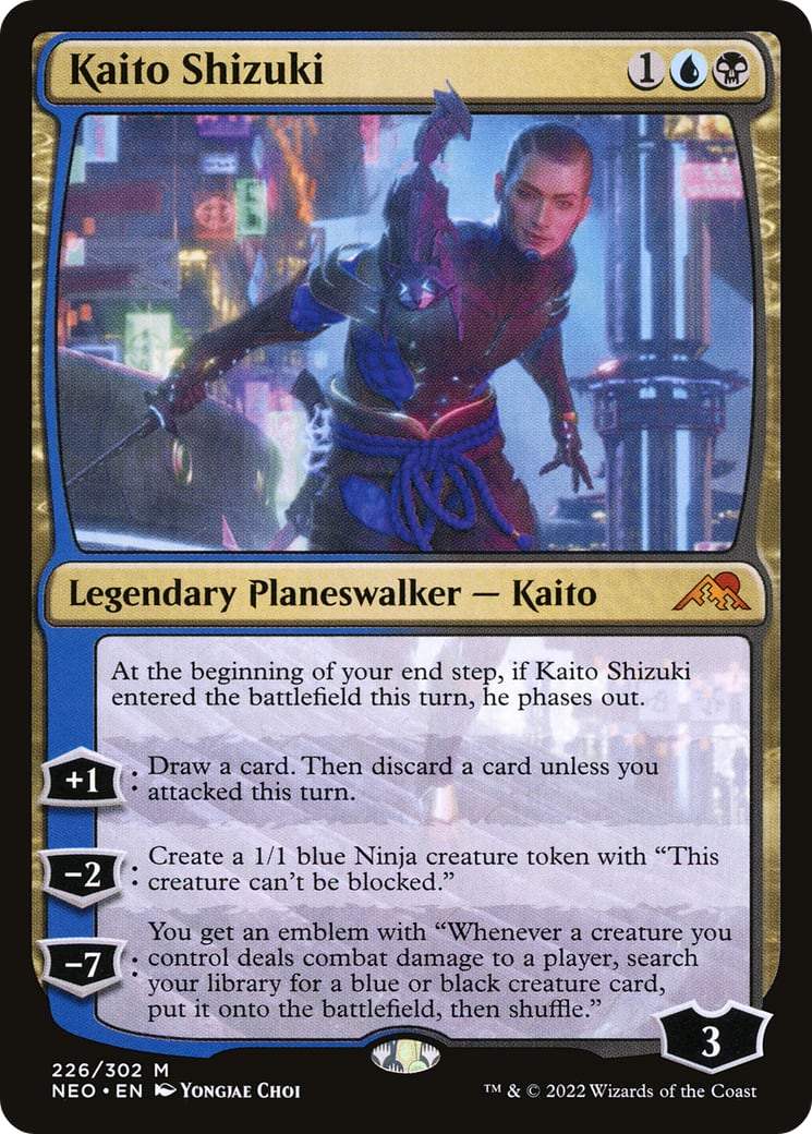 Kaito Shizuki – Kamigawa: Neon Dynasty 226 – Magic: The Gathering single card | Lichcards Imagen principal del producto