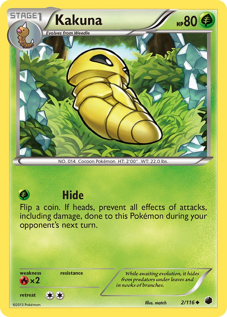 Kakuna – Plasma Freeze 2 – Pokémon TCG single card | Lichcards Immagine principale del prodotto