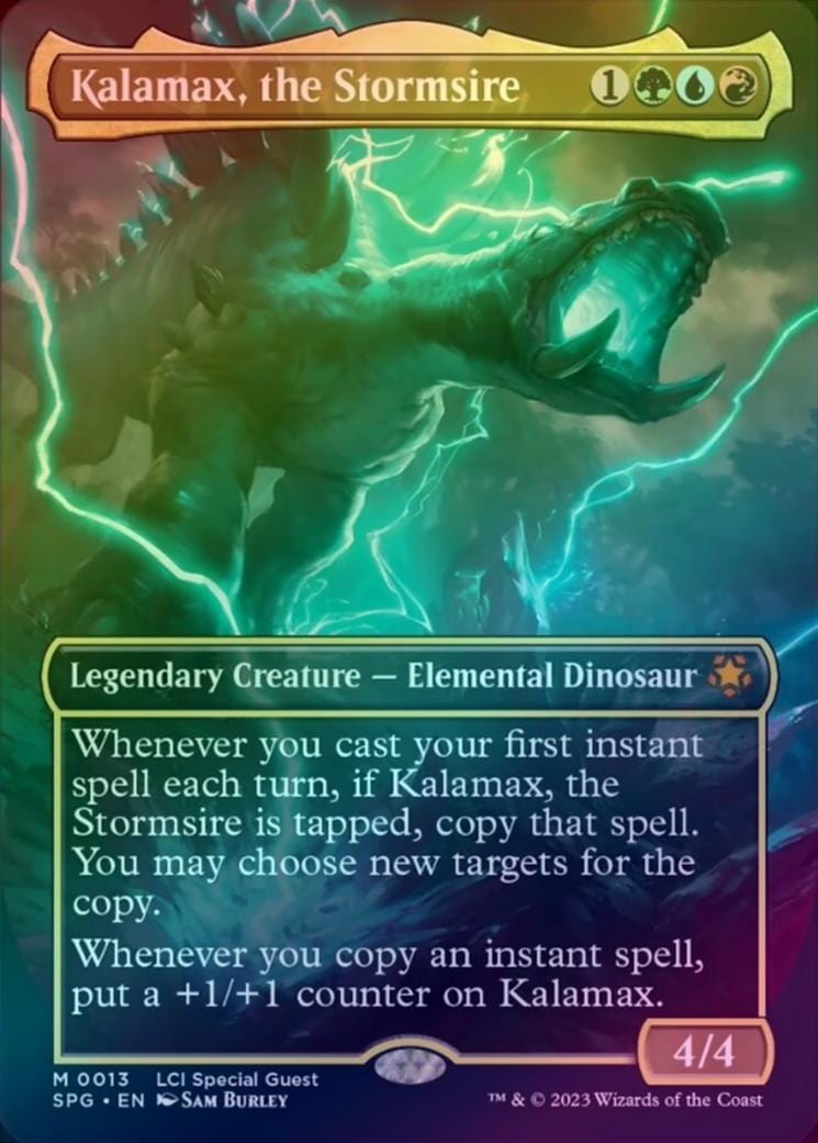 Kalamax, the Stormsire - Borderless (Foil) (SPG)