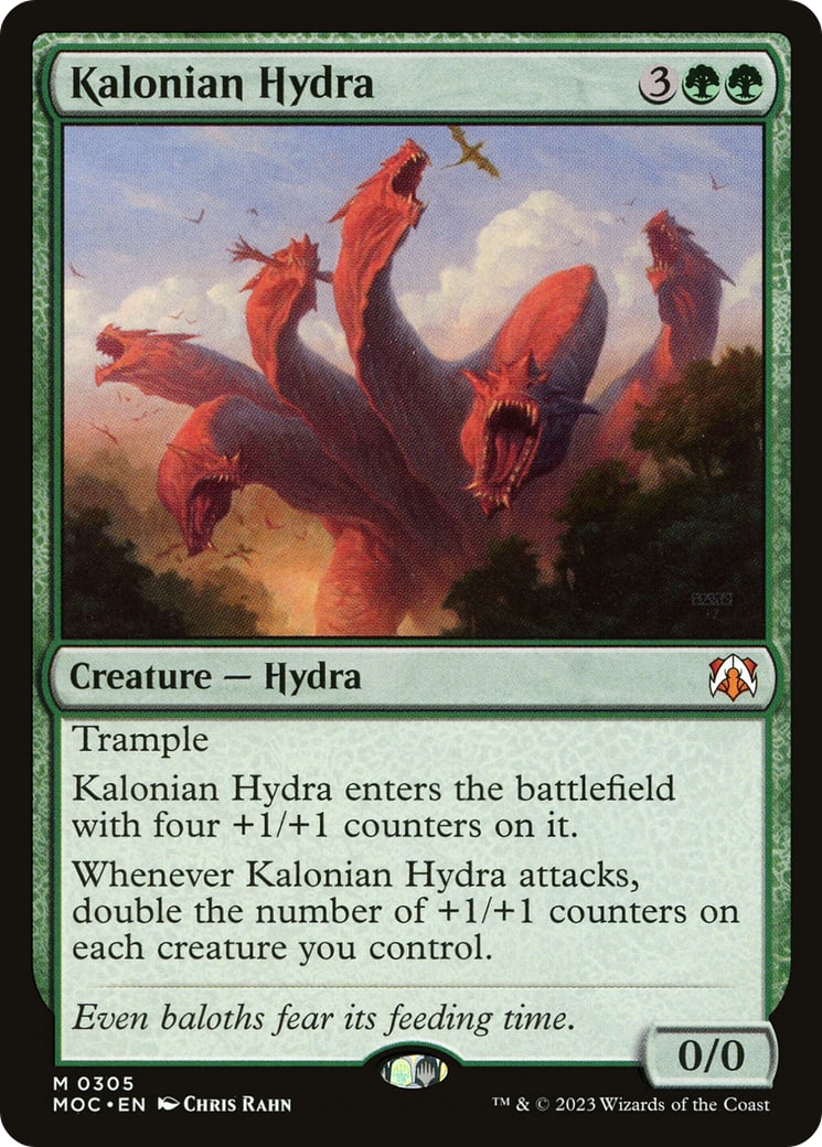Kalonian Hydra – Commander: March of the Machine 305 – Magic: The Gathering single card | Lichcards Hoofdafbeelding