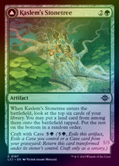 Kaslem's Stonetree // Kaslem's Strider (Foil) (LCI)