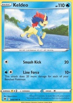 Keldeo - 045/189 - Rare