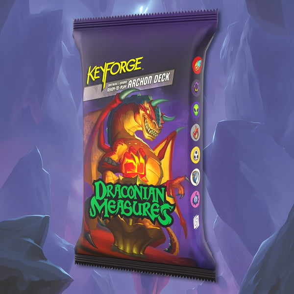 KeyForge Draconian Measures los verzegeld Archon Deck – Engelse editie | Lichcards