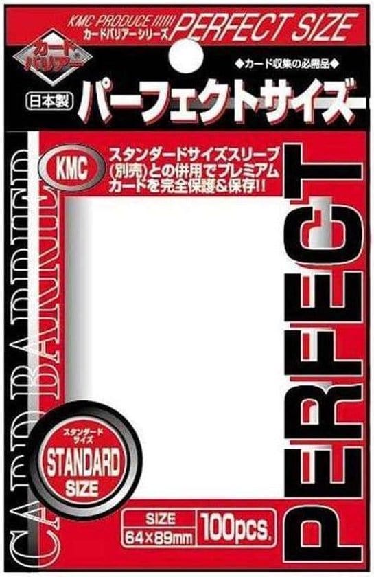 KMC Sleeves Perfect Size Sleeves (100 stuks) 4521086000273