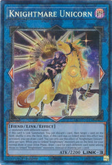 Knightmare Unicorn (Alternate Art) (PCR) - RA01-EN043 - Prismatic Collector's Rare - 1st Edition