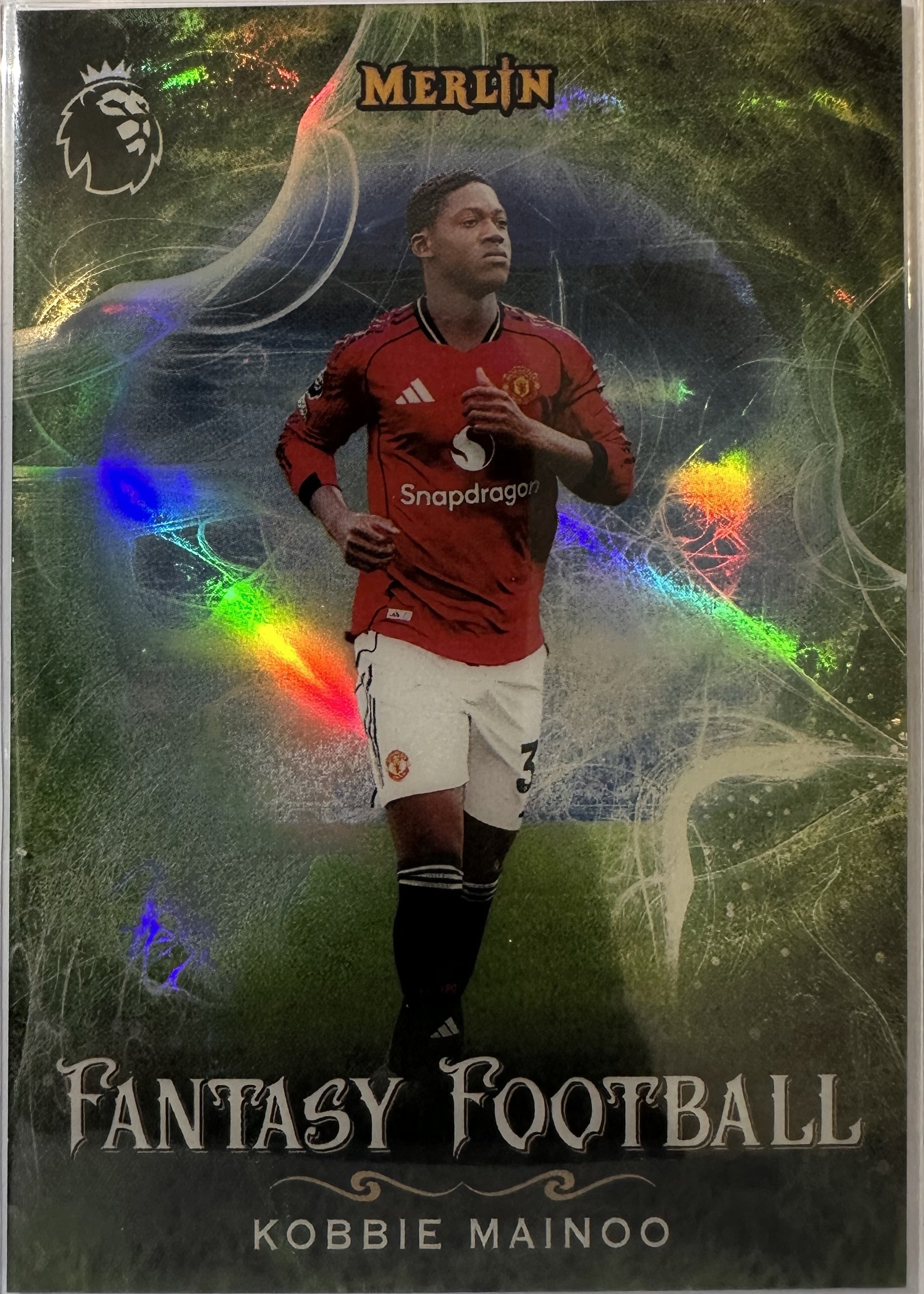 Kobbie Mainoo - 2025-26 Topps Merlin Premier League (Fantasy Football) [FF-27] - voorkant